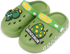 Toddler Shoes 0-15 yrs Girls Boys Clogs Baby Girl Sandals Baby Boy Sandals Garden Shoes Dinosaur Cartoon Slides Slip-Resistance Beach Slipper Toddler Little Kid Big Kid