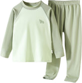 Kids Cotton šaš£amas Set Boys Girls Long Sleeve Holiday šjs Color Block šleepwear šoungeš°ear Toddler šightš own