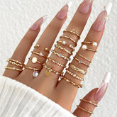 Stackable Rings for Women Stacking Rings Knuckle for Women Ring Sets Jewelry