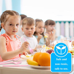 Plastic Forks Bulk, 6.5"/16.5cm Disposable Forks, Plastic Forks Heavy Duty for Utensils, Parties, Dinners, Catering Services, Family Gatherings, and Everyday Use(150 Pcs)