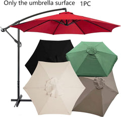 Patio Umbrella Top Canopy Replacement Cloth 6.5ft 7.5ft 9ft 10ft, 6/8 Ribs Outdoor Market Table Yard Pool Garden Parasol Umbrella Canopy Replacement Covers Replacement Parasol Canopy(Cg1,270 cm 8.8ft/
