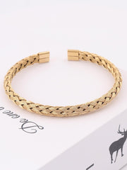Gold Bangle Bracelets for Women Adjustable Cuff Bracelet Jewelry Gifts for Women Elegant Gold Bangle Bracelets