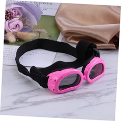 Didiseaon 2pcs Dog Sunglasses Uv Pet for Dogs Cats Eye Wear Stretchy Strap and Sturdy Frames