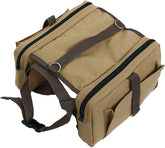 Dog Camping Backpack Dog Canvas Backpack Doggie Backpack Dog saddlebag Hiking Backpack Doggy Backpacks Dog Rucksack Backpack Dog Backpack Saddle Bag Travel Breathable