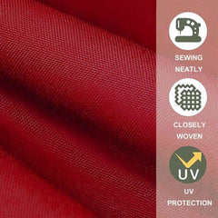 RAKKYO Garden Parasol Canopy Cover, Sun Umbrella Replacement Cloth 2M 2.7M 3M Outdoor Umbrella Canopy, Market Replacement Umbrella Top For Backyard Patio Beach