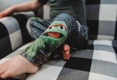 BRIEF INSANITY Sesame Street Kids Pants - 'Elmo Loves You' Childrens Lounge Bottoms (2T-5T) Comfy, Loose-Fit, Ultra-Soft