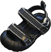 Toddler Baby Boy Convertible Sport Sandal Open Toe PVC Casual Strappy Beach Quick-Drying Daily Solid Shoes