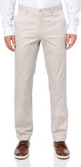 Robert Kent Men's Holland Regular Fit Cotton Pants