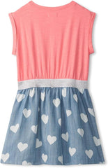 Hatley Girls Tall Love Elastic Waist Dress (Toddler/Little Big Kid)
