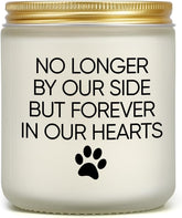 Pet Memorial Gifts for Loss of Dog Cat, Sympathy Gift for Pets Loss, Dog Bereavement Cat Memorial Candle, Remembrance Present in Memory of Cat, Passing Away Condolence Presents for Friends Pet Owner