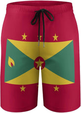 Ladonia Flag Swimming Shorts Surf Men's Beach Swim Trunk