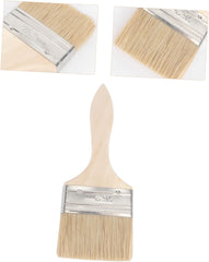 Bristle Paint Brush for Touch up Paint Chip Brush for Adhesives Smooth Wood Handle