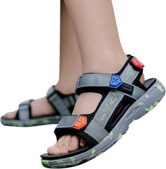 IWIHMIV Boys Sandals Toddler Sandles Boys Girls Summer Outdoor Athletic Sport Sandals Walking Hiking Adjustable for Toddler