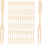 PRETYZOOM 200 Pcs Mini Forks Disposable Appetizer Forks for Fruits Cocktails Smooth Safe Picks for Parties Charcuterie Supplies Engaging Heart Shaped Design