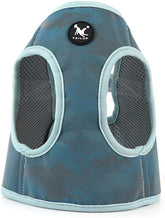 Pet Harness and Leash Set Adjustable Dog Reflective Vest Harness for Puppy Small Medium Dog (M, Blue)