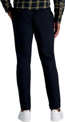 Haggar Men's Life Khaki Slim Fit Flat Front Flex Pant