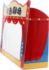 YARNOW Cultural Education Shadow Puppets Theater Stage Interactive Storytelling Kit Stage Props for Kindergarten Family Puppet Shows