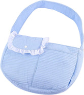 Pet Sling Carrier for Cats and Dogs Lightweight and Portable Travel Backpack Breathable Polyester Material for Hiking Camping and Daily Walks Sky Blue s