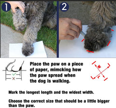 Leconpet Dog Shoes for Small Medium Dogs, Waterproof Pet Boots with Reflective Stripes for Rainy and Snowy Weather Outdoor Walking, Adjustable Elastic Straps, Reflective at Night, Black (Black, 2)