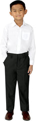 Spring Notion Boys' Flat Front Dress Pants
