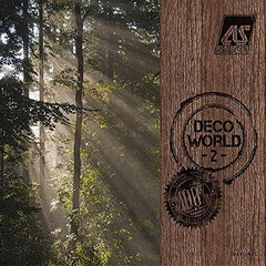 DecoWorld 2, Natural Dark Brown Wallpaper Sample, Modern Wall Decor Accent