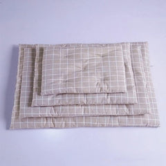 VOSAREA 1pc Washable Cotton Pet Cushion for Dogs and Cats Soft Lightweight Bed Nest for Puppies and Kittens Easy Couches Chairs and Car Seats