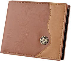 Slim Leather Wallet for Men, Minimalist Credit Card Holder, Ultra Thin RFID Blocking Wallet for Daily Use