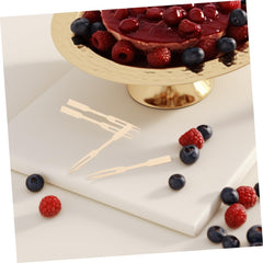 PRETYZOOM 200 Pcs Mini Forks Disposable Appetizer Forks for Fruits Cocktails Smooth Safe Picks for Parties Charcuterie Supplies Engaging Heart Shaped Design