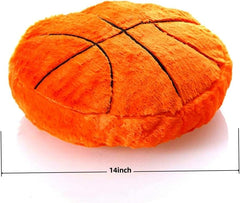14inch Tennis Sports Pillow Soft Stuffed Throw Pillow Toys Fluffy Durable Football Plush Toys Gift - for Kids Boy Girls Children Room Decor Sofa Cushion (Tennis)