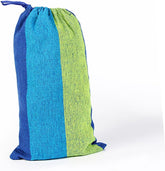 BESPORTBLE Multi-Functional Canvas Hammock for Camping Garden Travel Unique Stripes Pattern Carry Bag