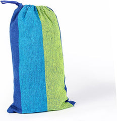 BESPORTBLE Multi-Functional Canvas Hammock for Camping Garden Travel Unique Stripes Pattern Carry Bag