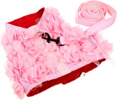 Flower Traction Harness for Small Dogs Breathable Pet Harness Dog Traction Rope Random Color