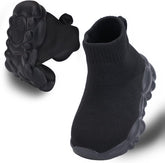 Boys and Girls Indoor Non-Slip Baby Toddler Shoes Breathable mesh Surface Lightweight Elastic Socks Shoes Memory Soles Protect Toes Outdoor Sneakers