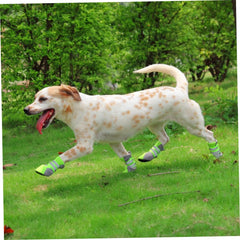 Summer Breathable Mesh Pet Dog Shoes s Green Non-Slip Sole Dog Boots for Hiking Walking and Summer Adventures Fit for Comfort and Protection