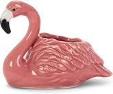 Abbott Collection Mini Dog with Legs Planter - Ceramic, White (3" H)