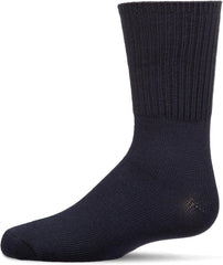 MeMoi Kids Ribbed Moisture-Wicking Crew Socks