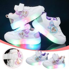 Boys Girls Sneakers Infant Kids Light Up Canvas Shoes for Toddler Toddler Girls Light Up Shoes Piđ§k Toddler Shoes
