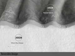 Bucephalus Waterproof Dog Blanket, Thick Reversible Soft Pet Blankets for Couch Bed Protection, Pee Proof Sherpa Fleece Blanket for Small Medium Large Dogs Puppy Cats Washable (Gray,30"×40")