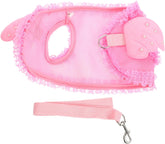 Pearl PET Harness for Dogs Cats Adjustable Vest Traction Buckle Pink Size S Lightweight and Comfortable Random Color