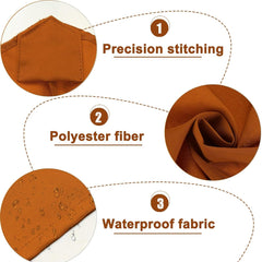 Generic Patio Umbrella Replacement Canopy, Garden Backyard Pool Umbrellas Parasols Cover, Outdoor Table Market Yard Umbrella Top For Outdoor Umbrella Canopy With 8 Ribs