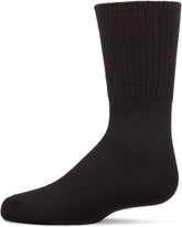 MeMoi Kids Ribbed Moisture-Wicking Crew Socks