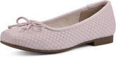 CLIFFS BY WHITE MOUNTAIN Women's Bessy Quilted Ballet Flat