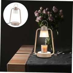 Stylish Wax Melt Warmer Lamp with Brightness Vintage Design for Scented Jar Candles for Home and Relaxation Us Plug
