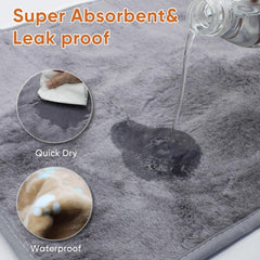 1 Pack 3 Waterproof Dog Blanket for Small Dogs, Washable Pet Blankets with Double -Sided Soft Flannel Fleece Cover, Puppy Pads for Dog Bed & Couch (S (23X16 inch))