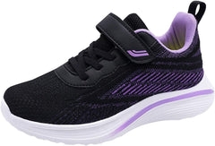 IWIHMIV Girls' Athletic Shoes Toddler Tennis Shoes Boys Breathable Sports Running Sneakers