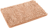 Boho Bathroom Rugs 27" X 18" Shaggy Non-Slip Washable Extra Soft Thick Microfiber Absorbent Cute Bath Mat Machine Wash Dry Quick Dry Plush Bath Rug for Kitchen Bathroom Floor Tub Shower