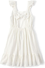 The Children's Place,Short Sleeve Fashion Skater Dress,Pink Glow