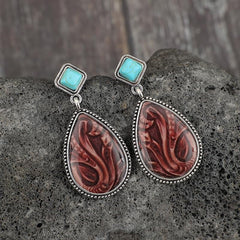 Chic Earrings for Women, Metallic Options, Dangle and Stud Styles, Turquoise Western Designs