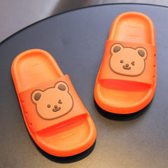 Generic Slides For Kids Bear Slides Boys Girls Summer Slippers Cute Cartoon Open Toe Sandals Thick Swim Shoes for Toddler Boys, GS42qL9Ya