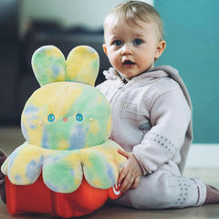 Octopus Rabbit Reversible Stuffed Animal Plushie - Kids Cute and Soft Plush Pillow Toy - Toddlers & Childrenâs Ideal Gift - Cozy Embraceable Companion (Green-Pink,13 inch)
